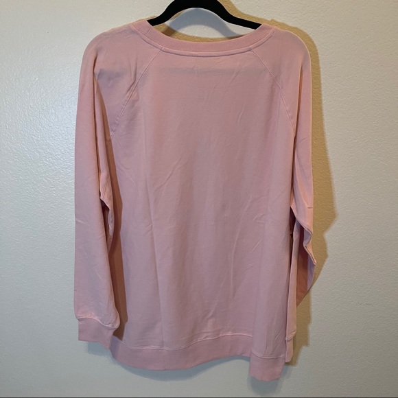 NWT Wildfox Pink Red Coffee & Sunshine Sweatshirt - Picture 6 of 11